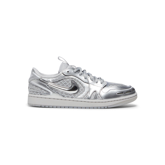 Nike Womens Air Jordan 1 MM Low V3 (Neutral Grey/Metallic Silver/White)