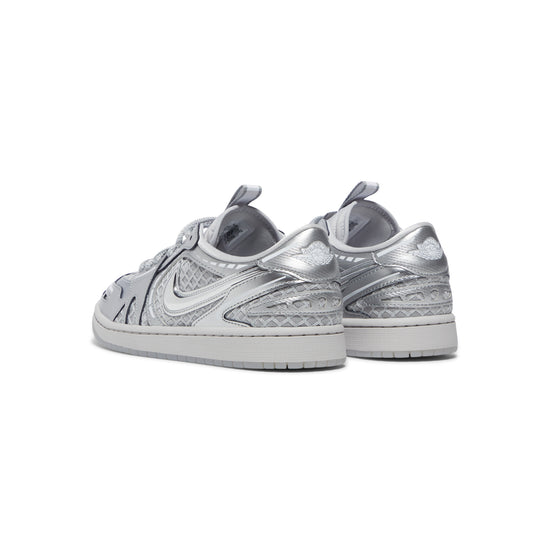 Nike Womens Air Jordan 1 MM Low V3 (Neutral Grey/Metallic Silver/White)