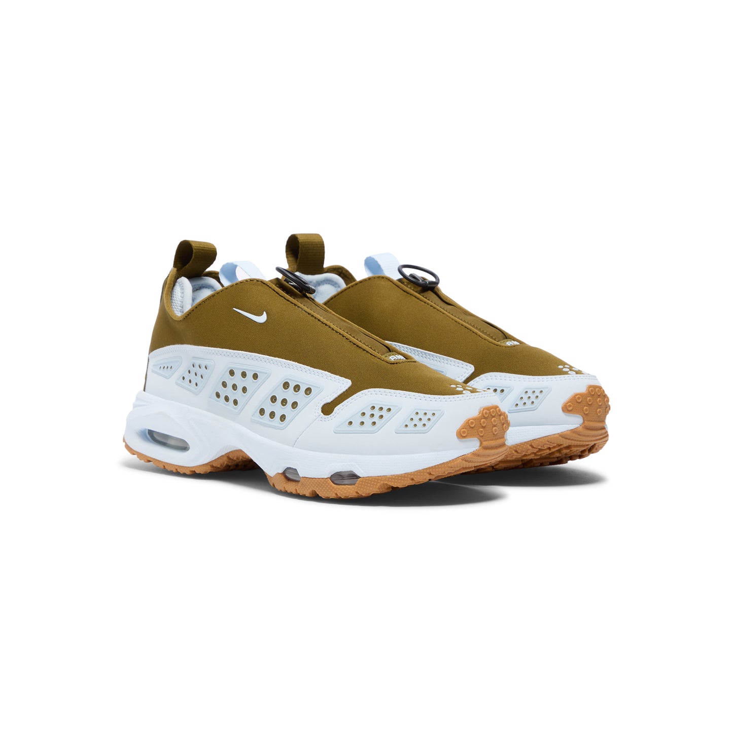 Nike Womens Air Max SNDR (Olive Flak/Blue Tint/Black/Gum Medium Brown)