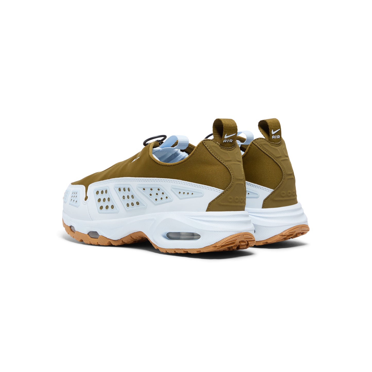 Nike Womens Air Max SNDR (Olive Flak/Blue Tint/Black/Gum Medium Brown)