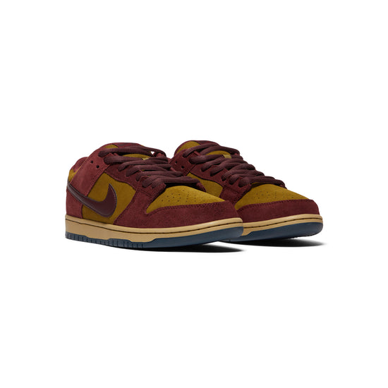 Nike SB Dunk Low Pro (Dark Team Red/Burgundy Crush/Olive Flak)