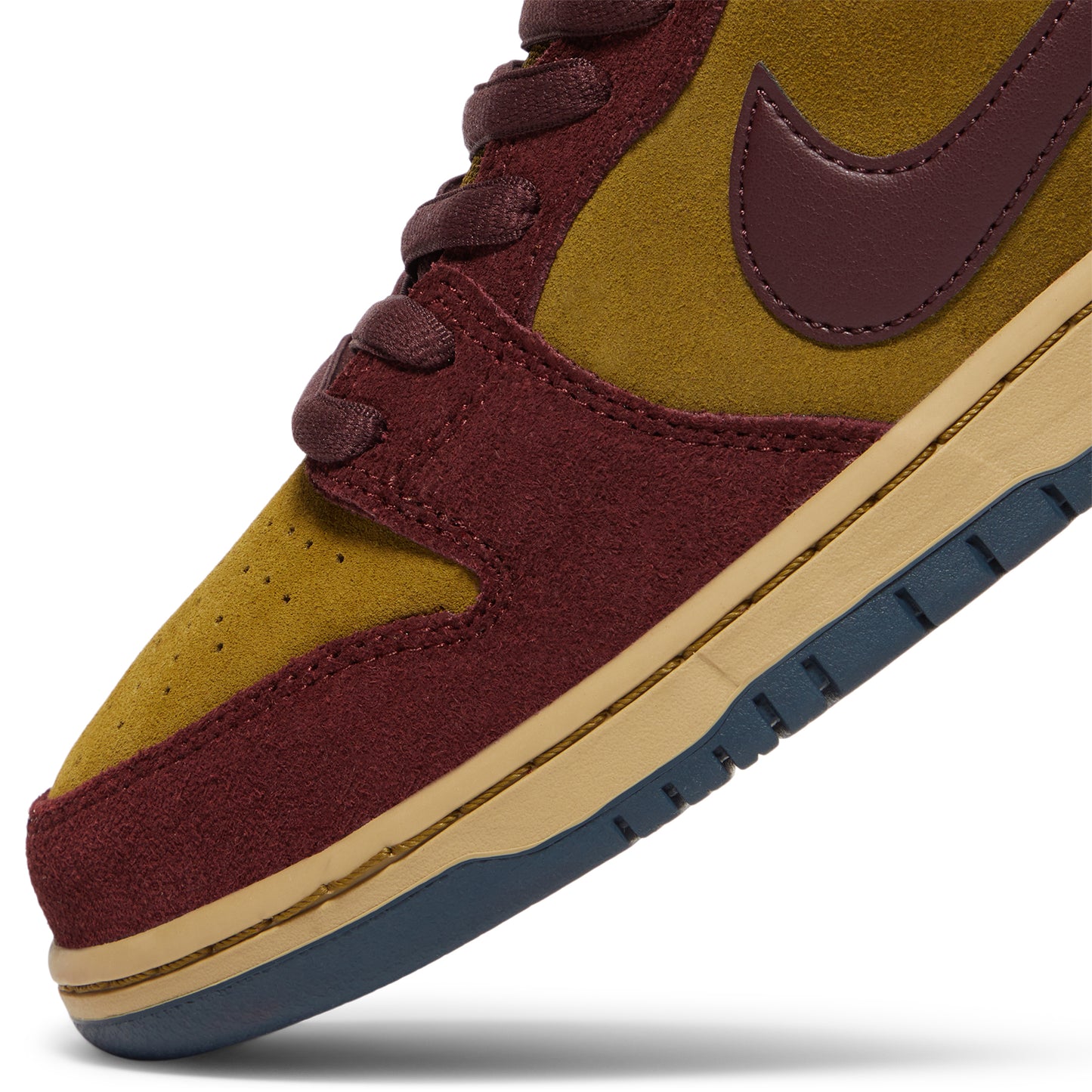 Nike SB Dunk Low Pro (Dark Team Red/Burgundy Crush/Olive Flak)