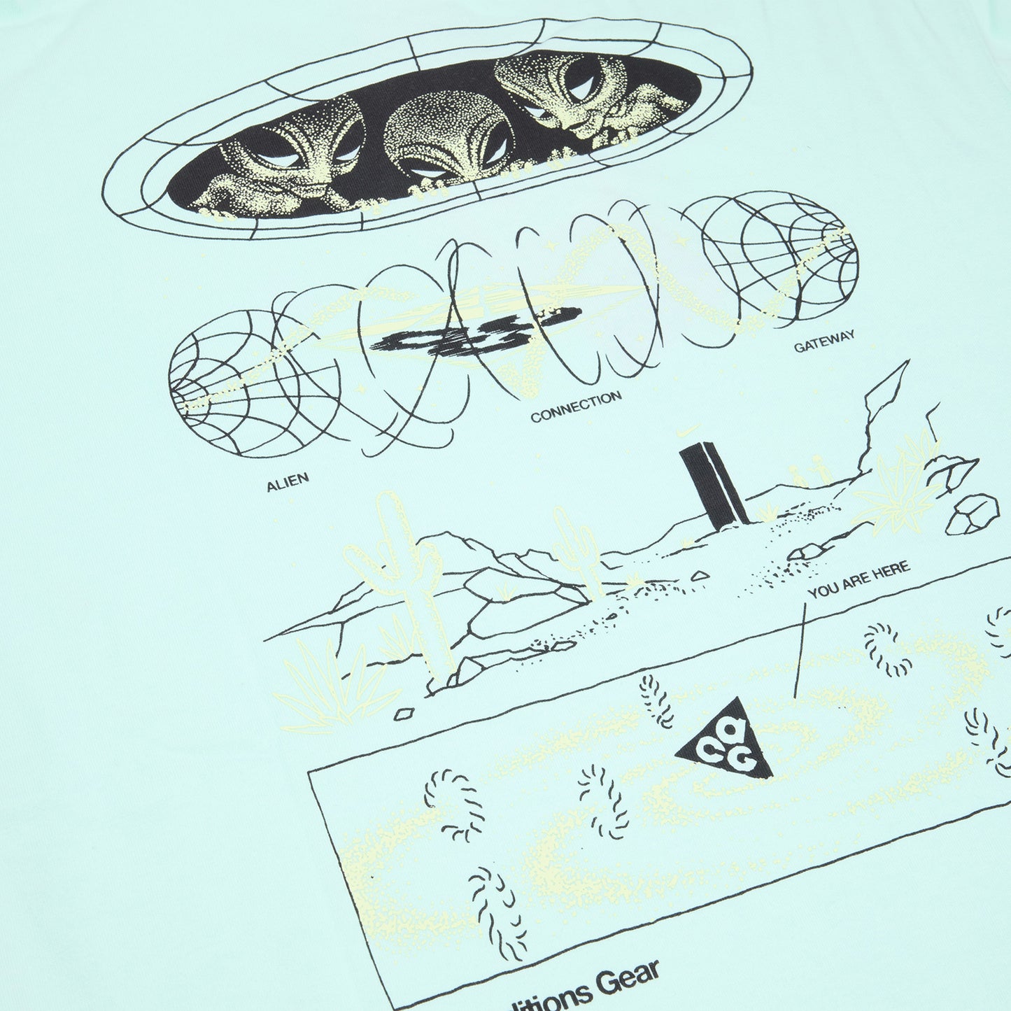 Nike ACG Mystery Lights Tee (Mint foam)