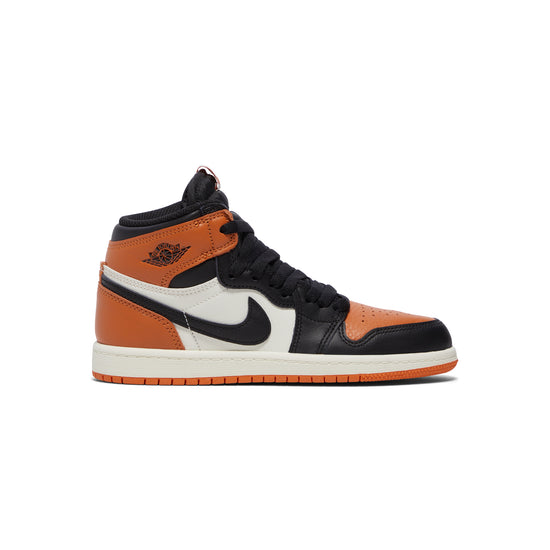 Nike Kids PS Jordan 1 Retro High OG (Black/Sail/Starfish)