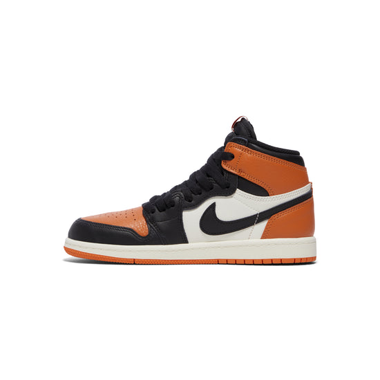 Nike Kids PS Jordan 1 Retro High OG (Black/Sail/Starfish)