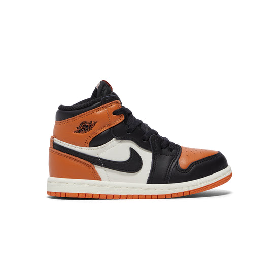 Nike Kids TD Jordan 1 Retro High OG (Black/Sail/Starfish)