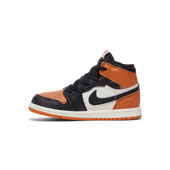 Nike Kids TD Jordan 1 Retro High OG (Black/Sail/Starfish)