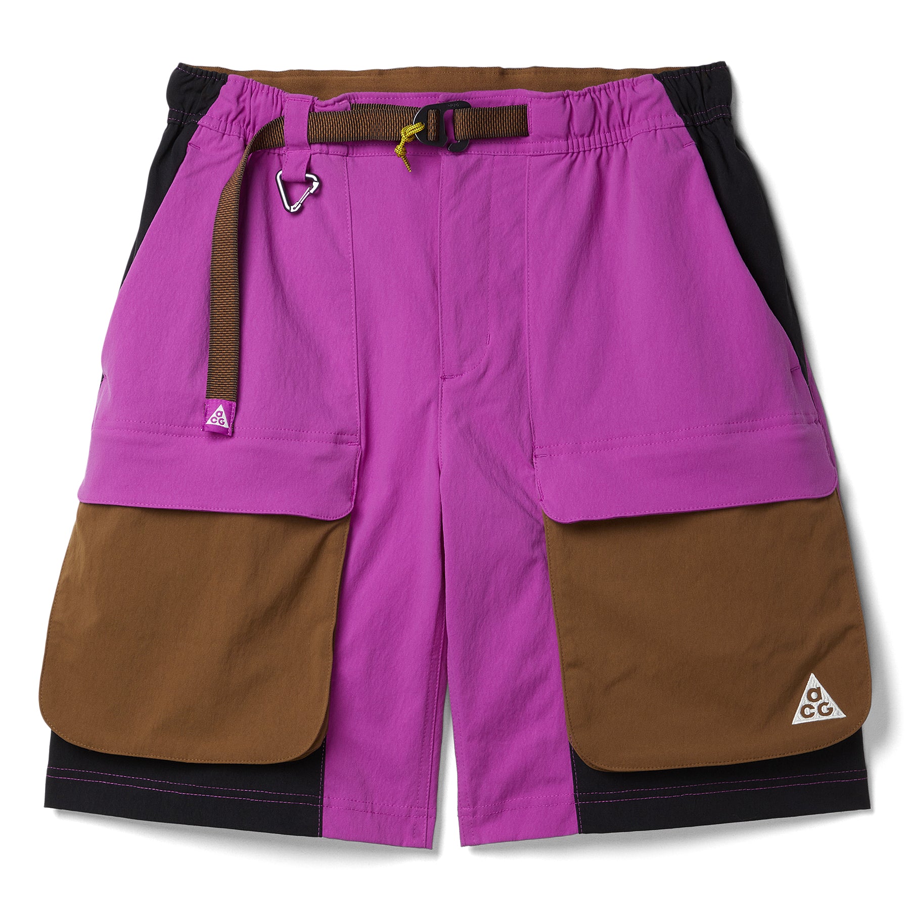 Nike ACG Summit Cargo Shorts (Vivid purple/Mosswood brown)