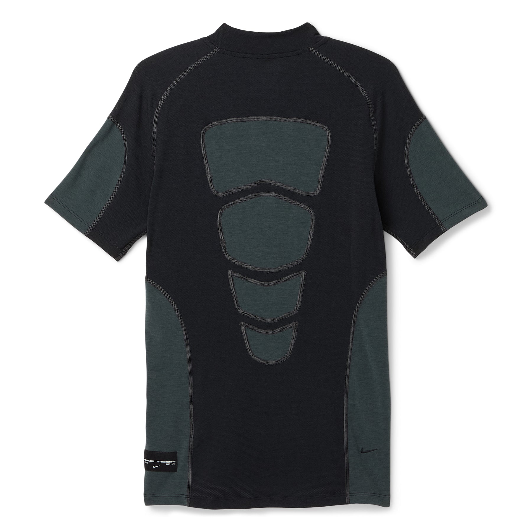 Nike Tech Dri-FIT Short-Sleeve Base Layer (Black/Anthracite)