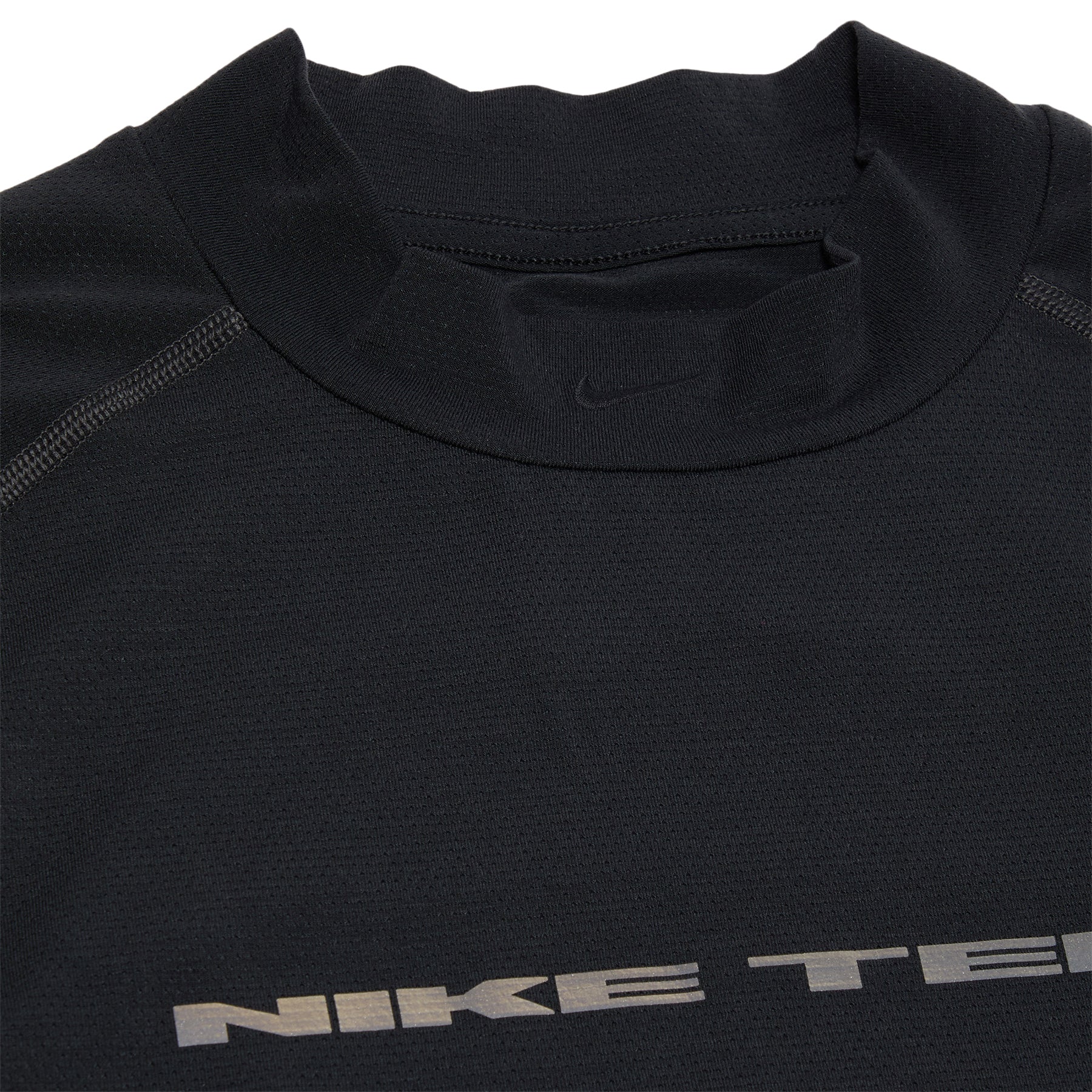 Nike Tech Dri-FIT Short-Sleeve Base Layer (Black/Anthracite)