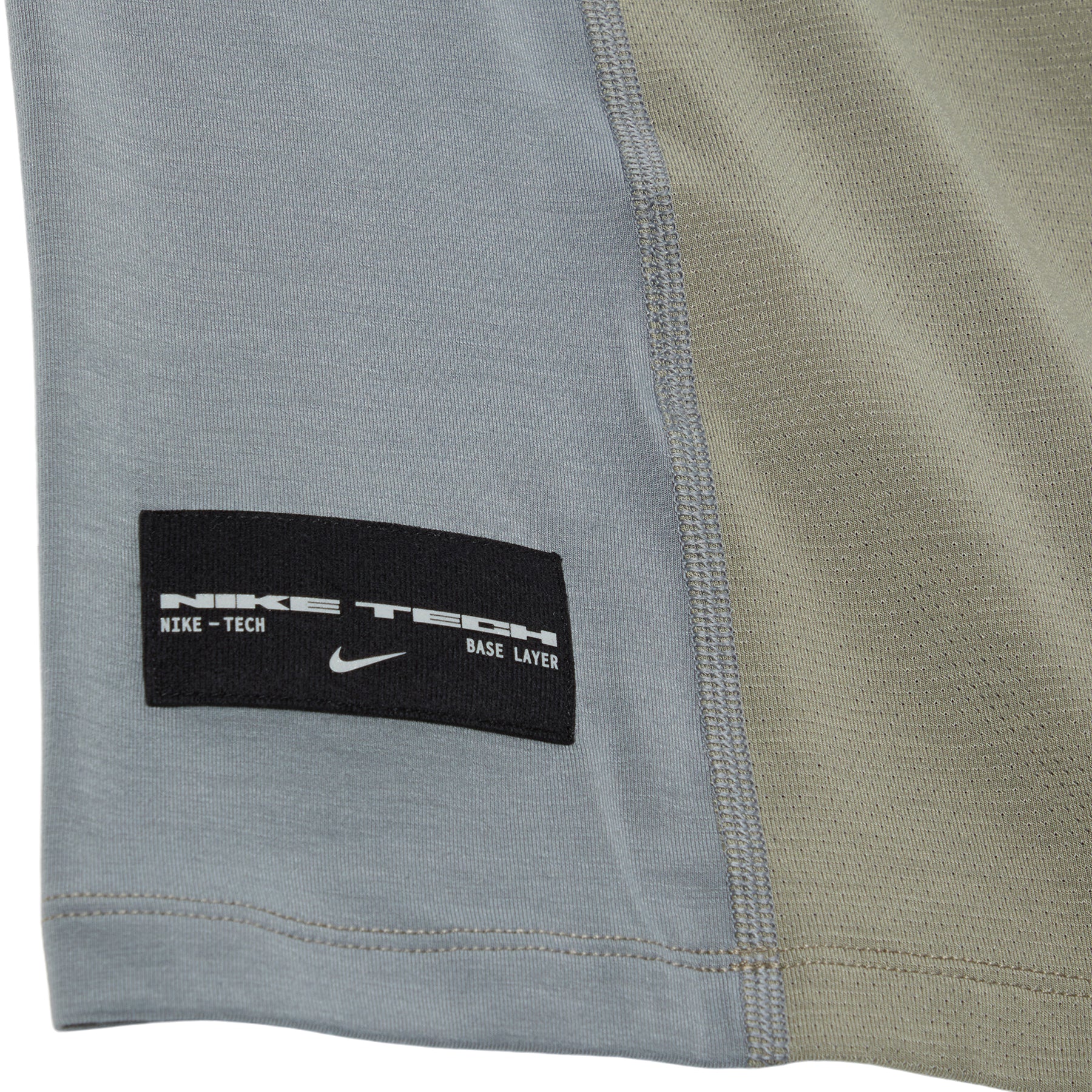 Nike Tech Dri-FIT Short-Sleeve Base Layer (Light Army/Cool Grey/Black)