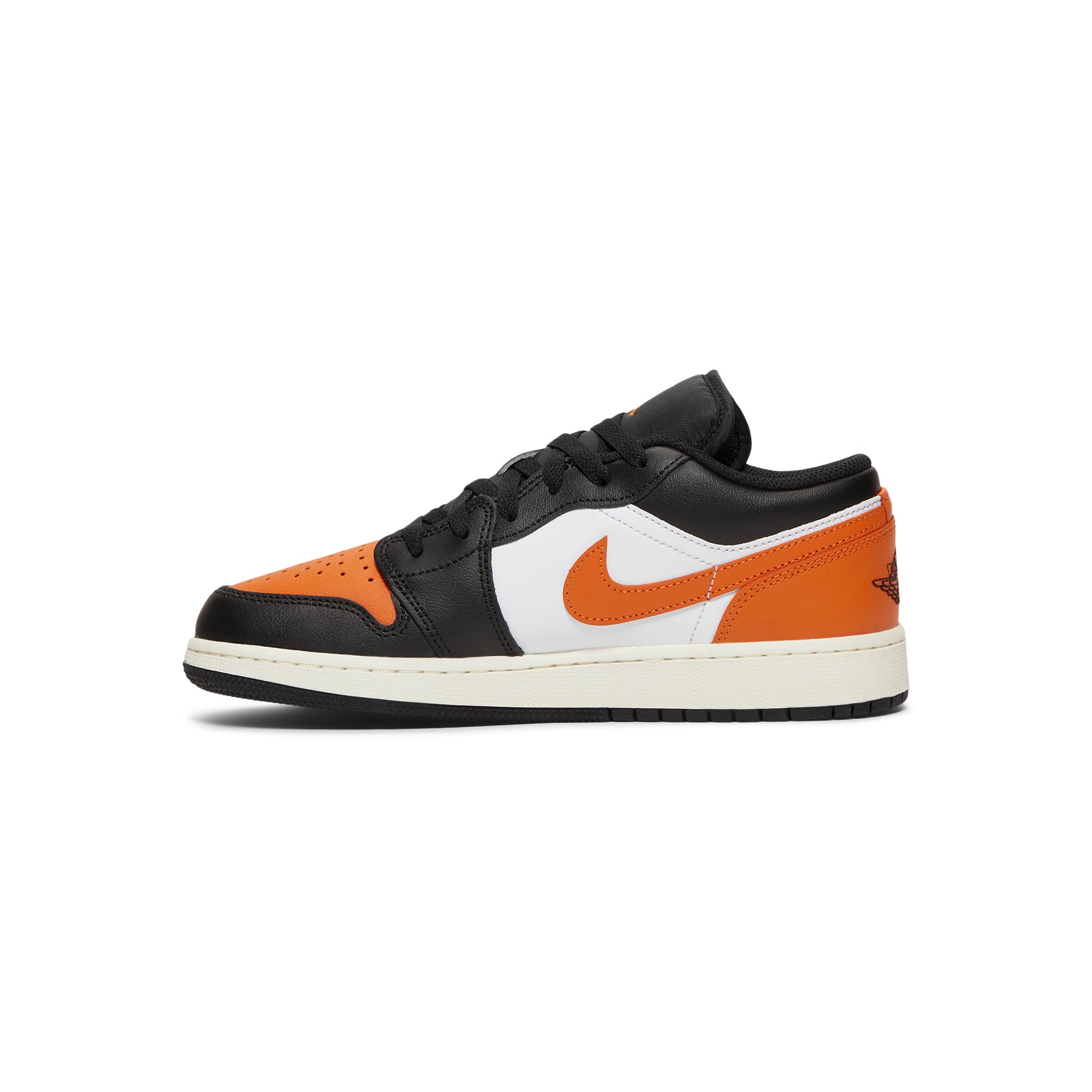 Air Jordan 1 Low Kids (Black/Starfish/White/Sail)