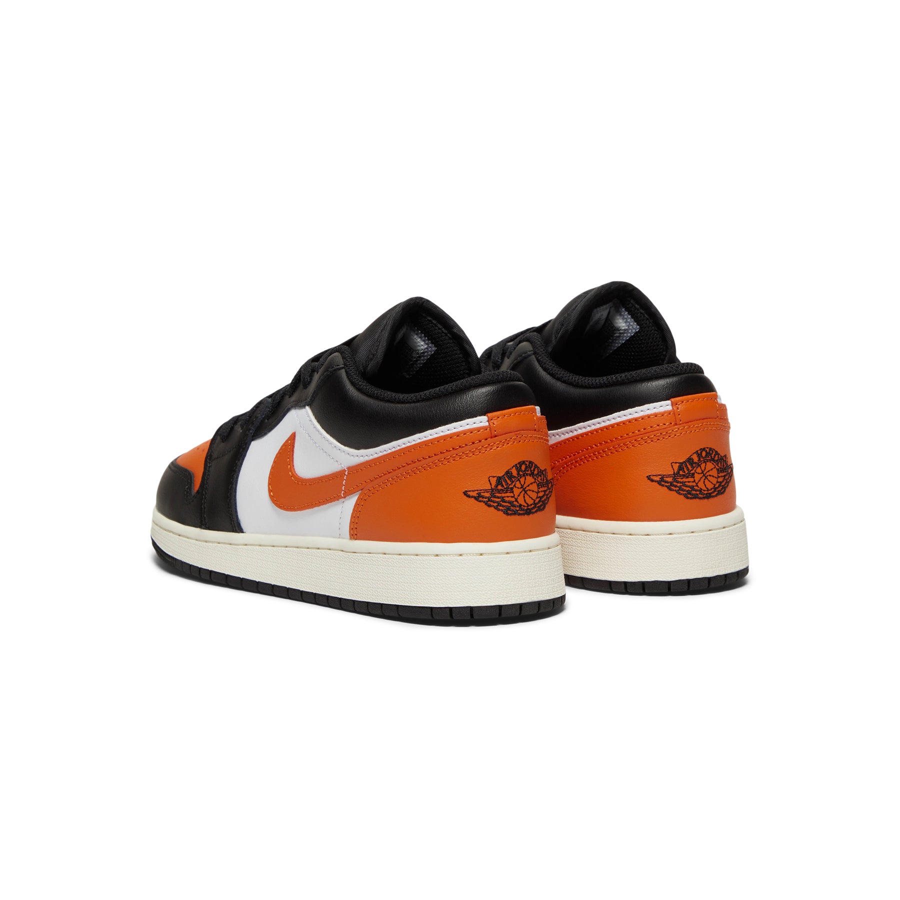 Air Jordan 1 Low Kids (Black/Starfish/White/Sail)