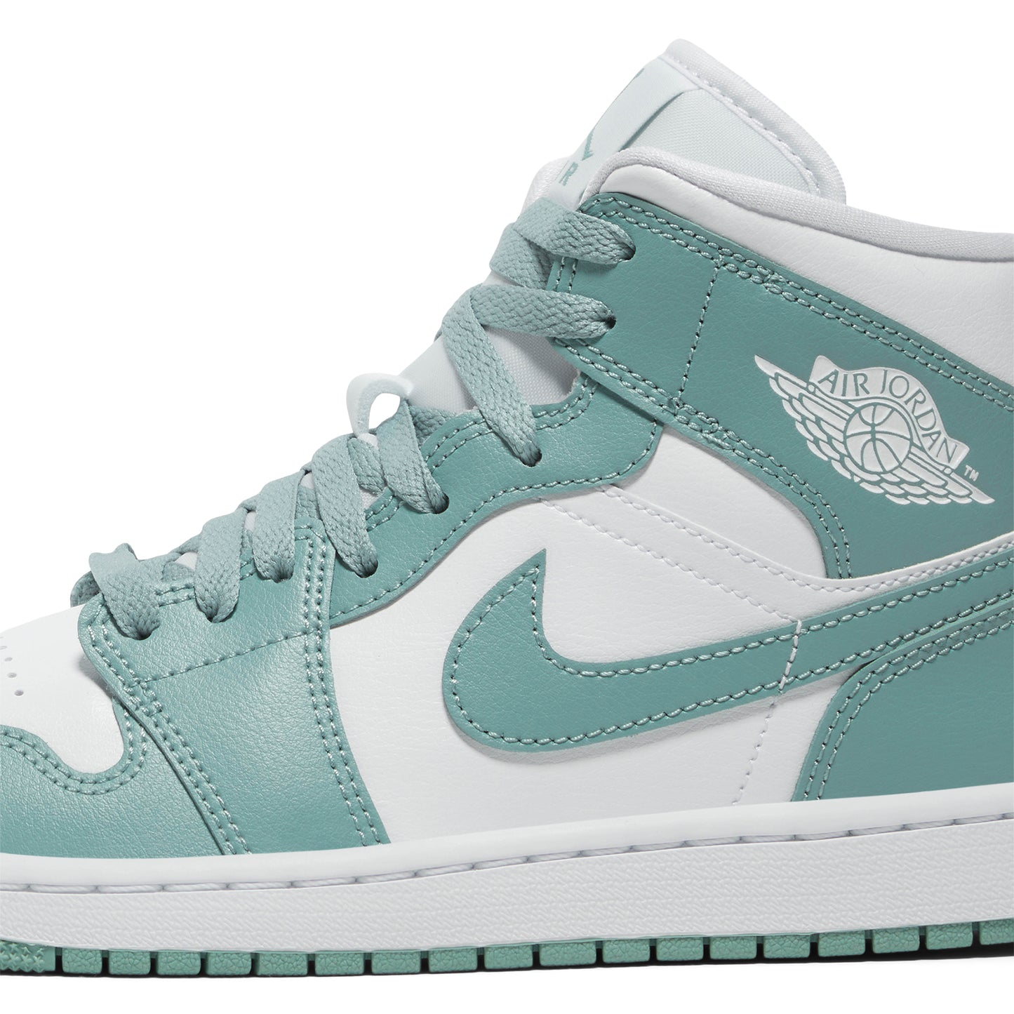 Nike Womens Air Jordan 1 Mid (White/Cannon)