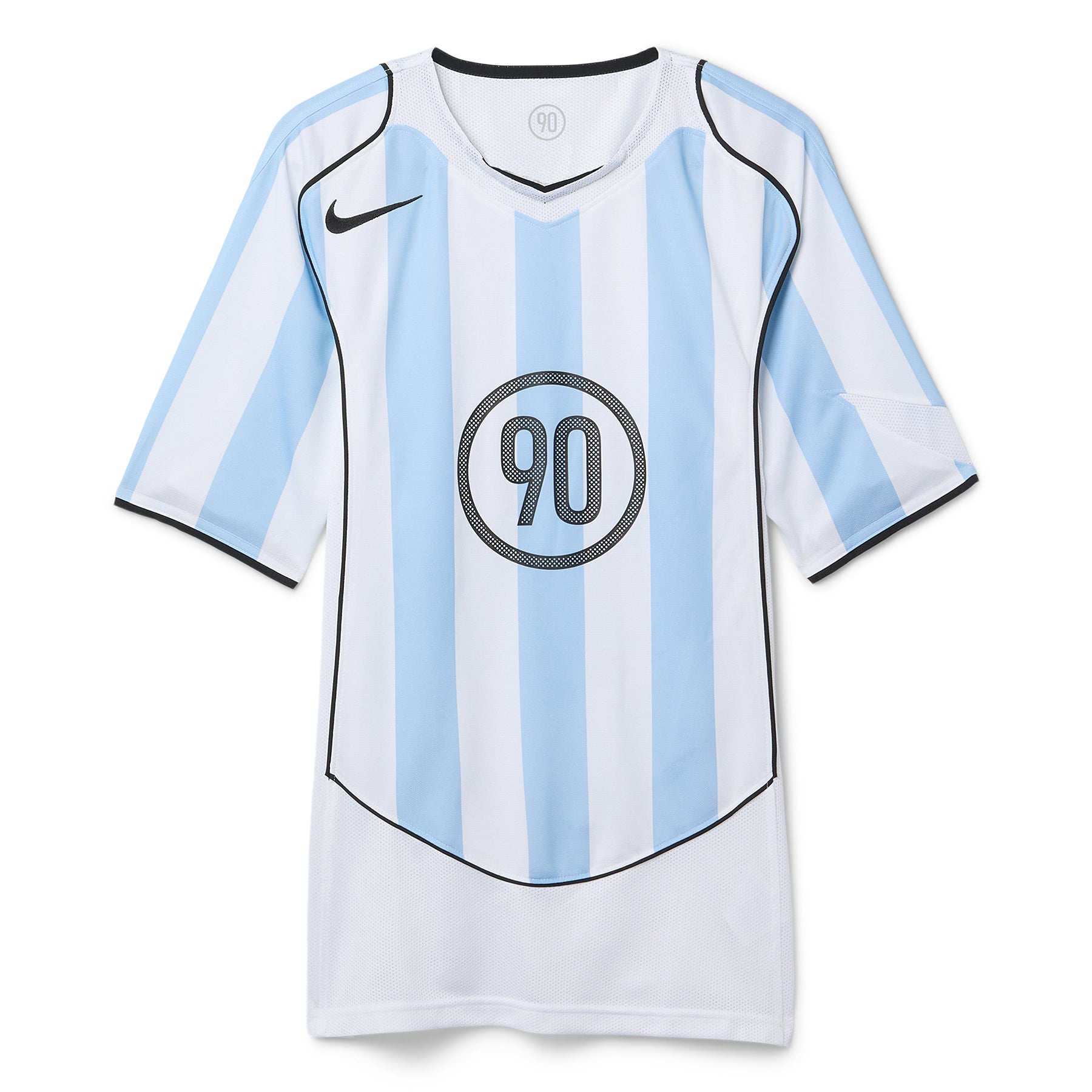 Nike Total 90 Dri-FIT Soccer Jersey (Psychic Blue/White/Black)