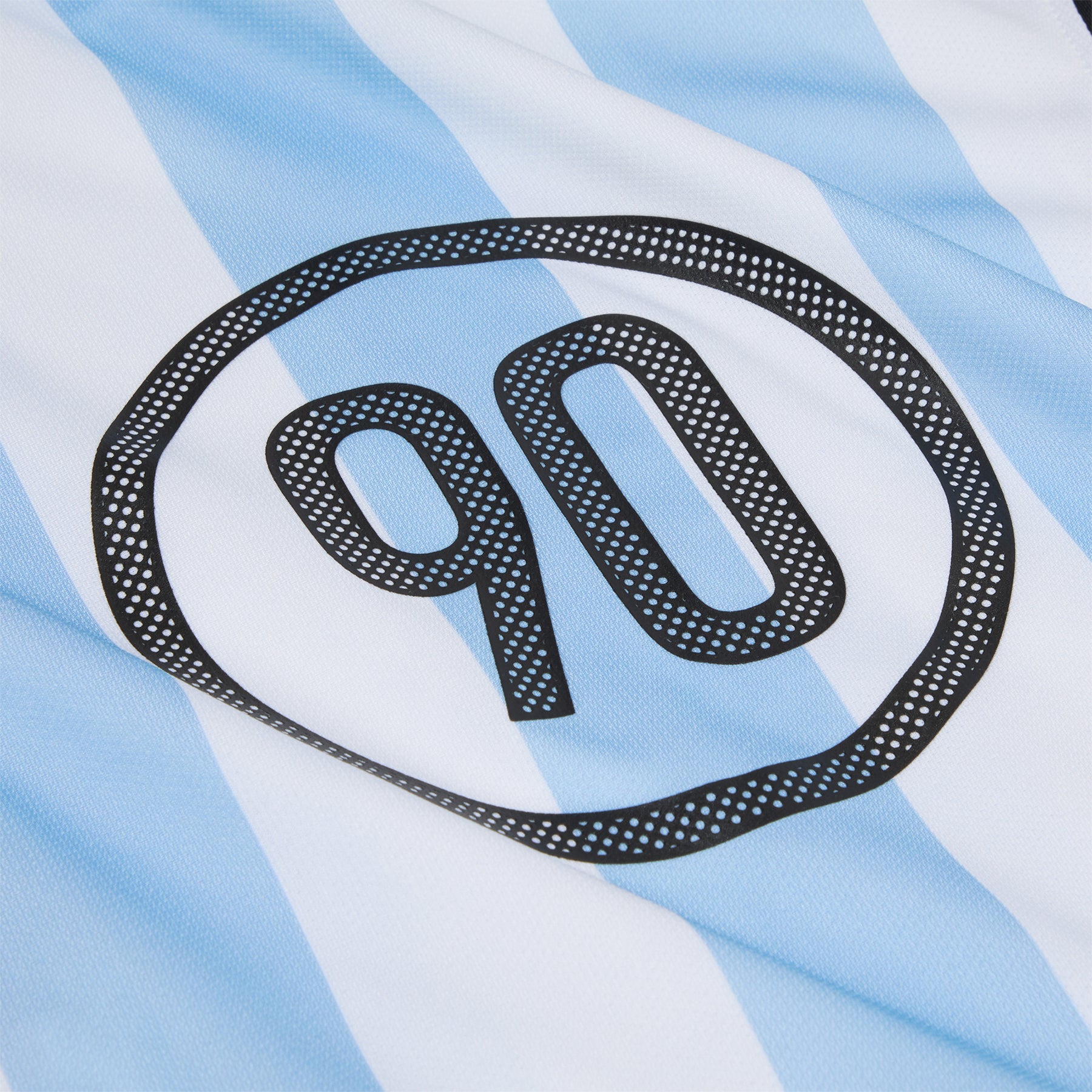 Nike Total 90 Dri-FIT Soccer Jersey (Psychic Blue/White/Black)