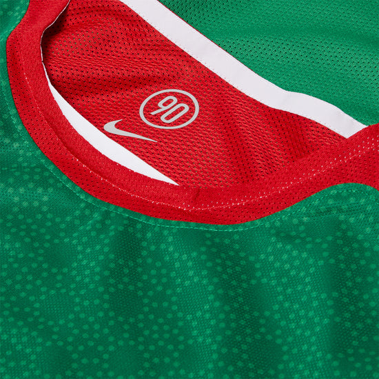 Nike Total 90 Dri-FIT Soccer Jersey (Classic Green/Sport Red/White)