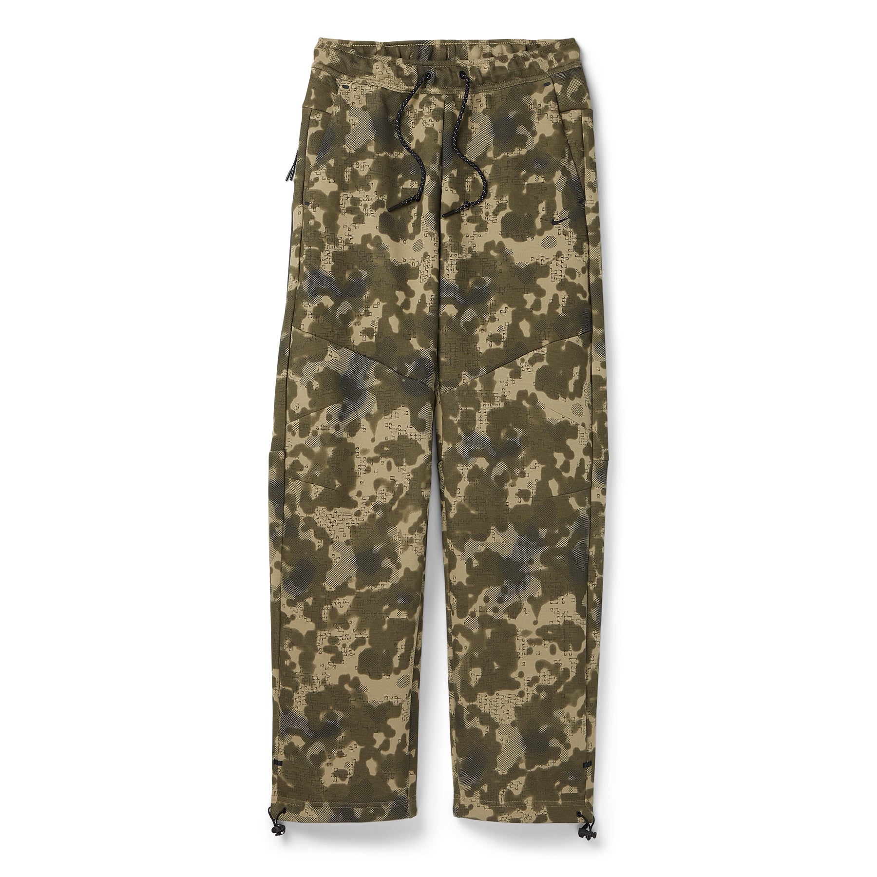 Nike Tech Open-Hem Fleece Camo Pant (Neutral Olive/Black)