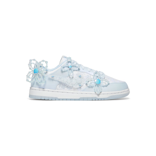Nike x Susan Fang Womens Dunk Low (Summit White/Blue Tint/Wolf Grey)