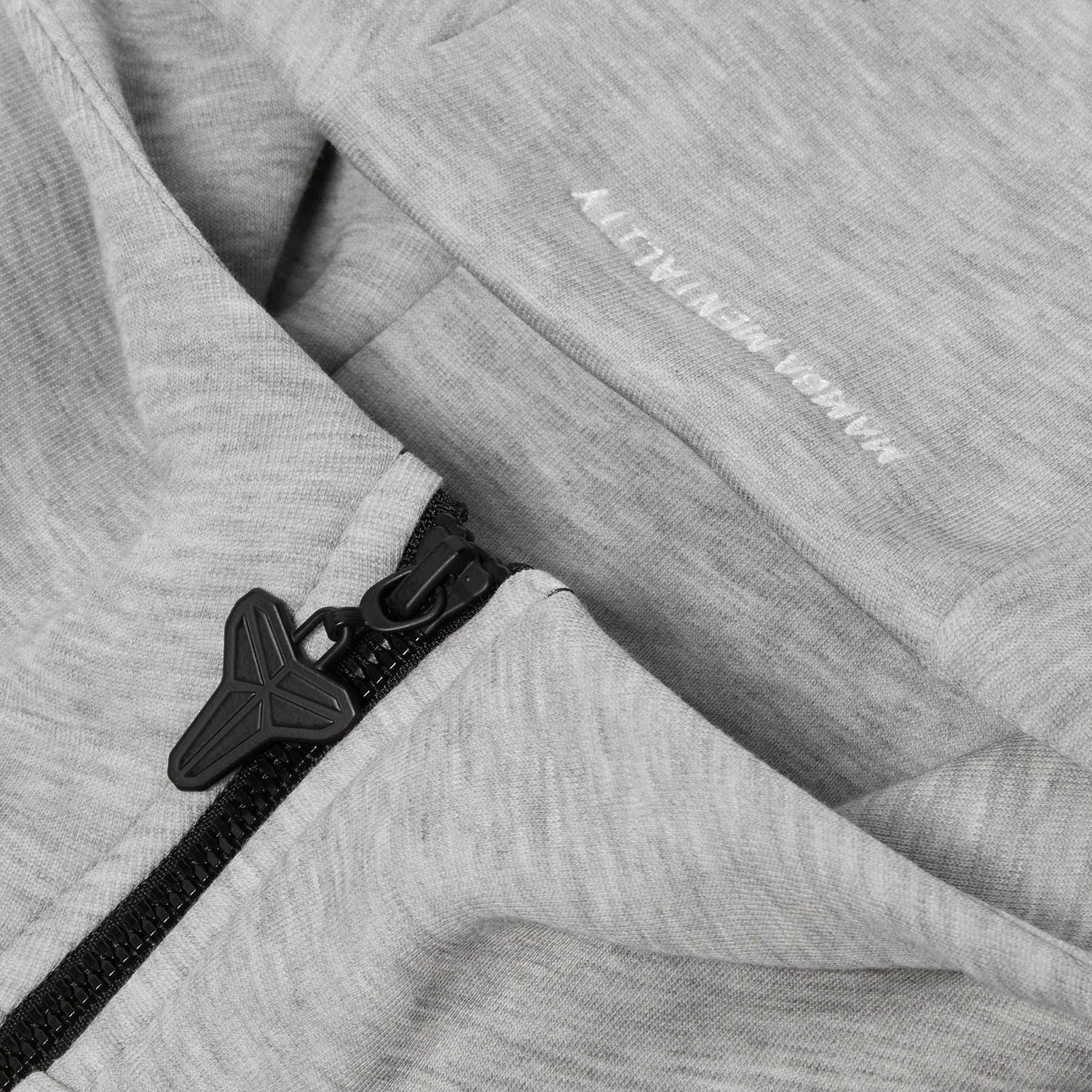 Nike Kobe Tech Fleece Full-Zip Windrunner Jacket (Dark grey heather/White)