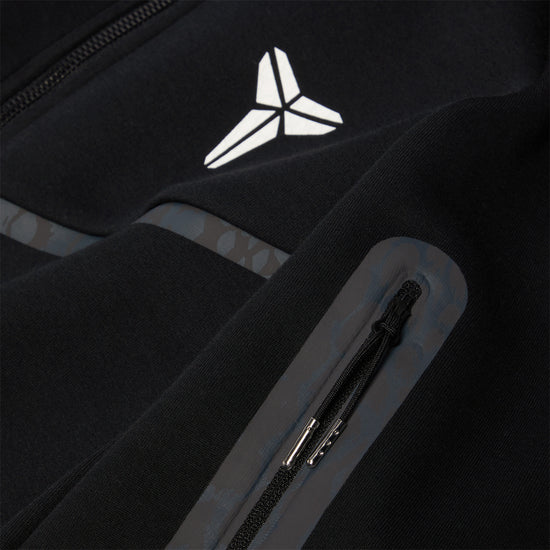 Nike Kobe Tech Fleece Full-Zip Windrunner Jacket (Black/White)