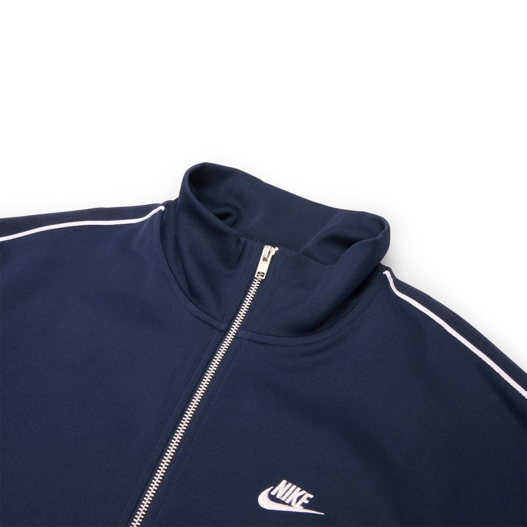 Nike Club Oversized Knit Tracksuit Jacket (Obsidian/White)