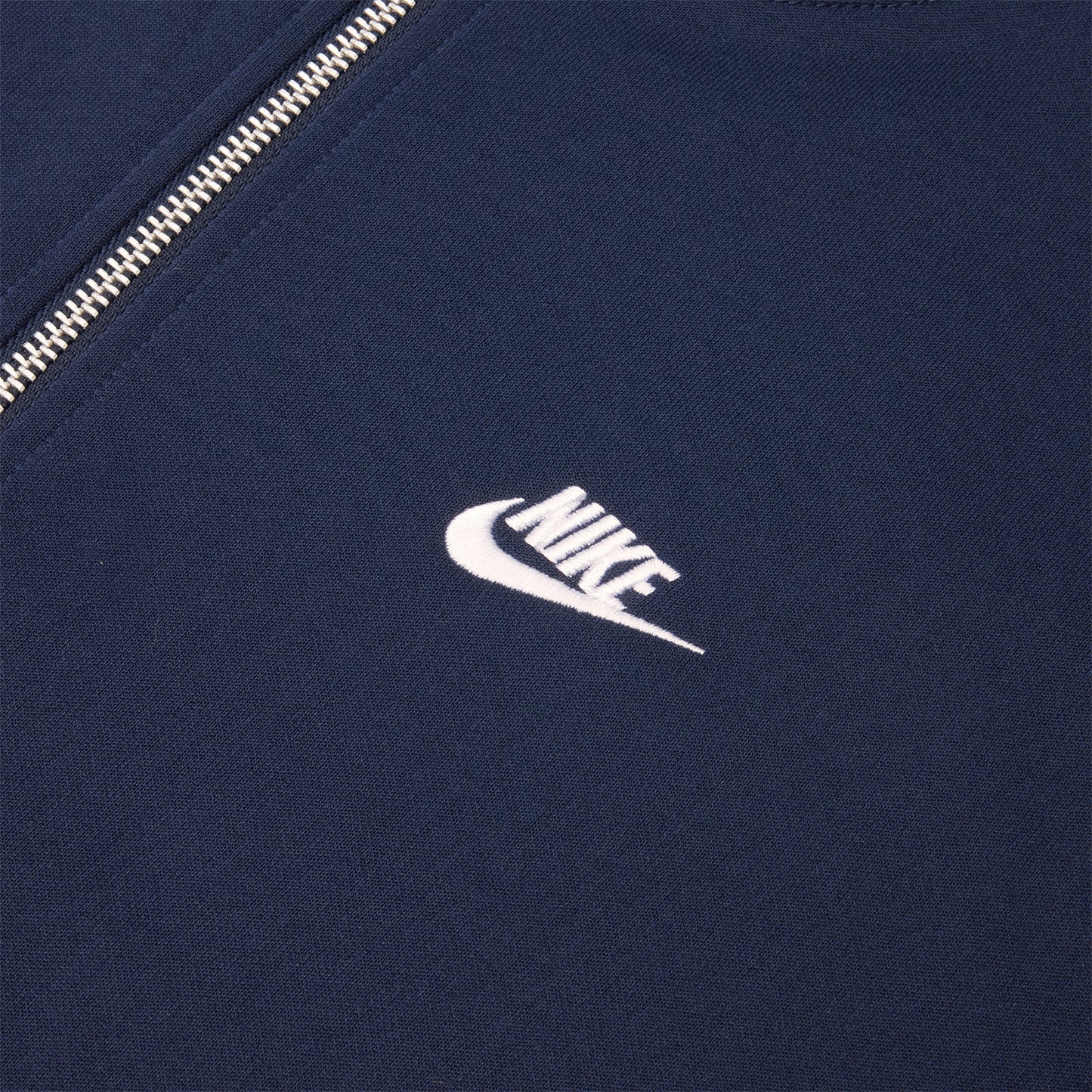 Nike Club Oversized Knit Tracksuit Jacket (Obsidian/White)