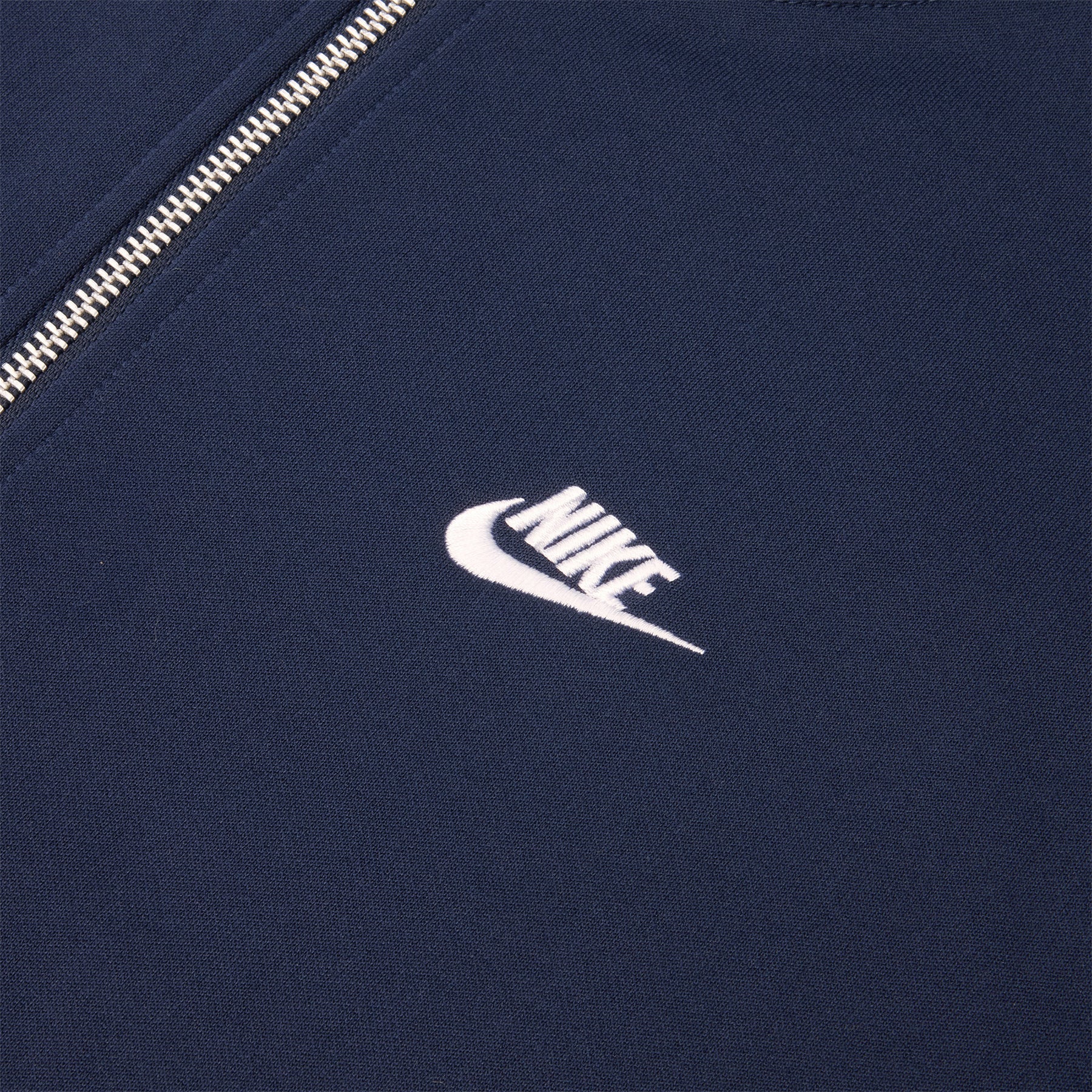 Nike Club Oversized Knit Tracksuit Jacket (Obsidian/White)