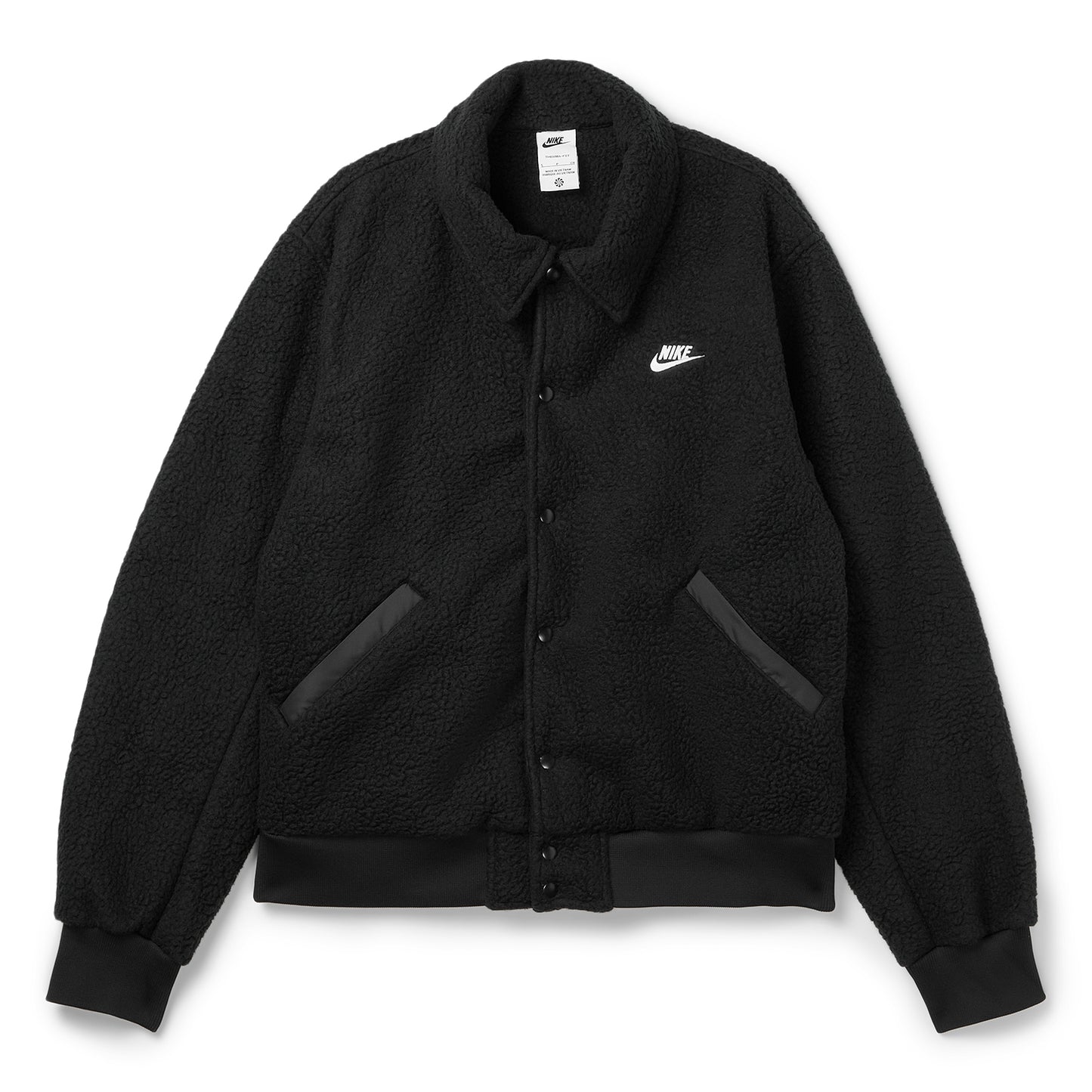 Nike Club Sherpa Coaches Jacket (Black)