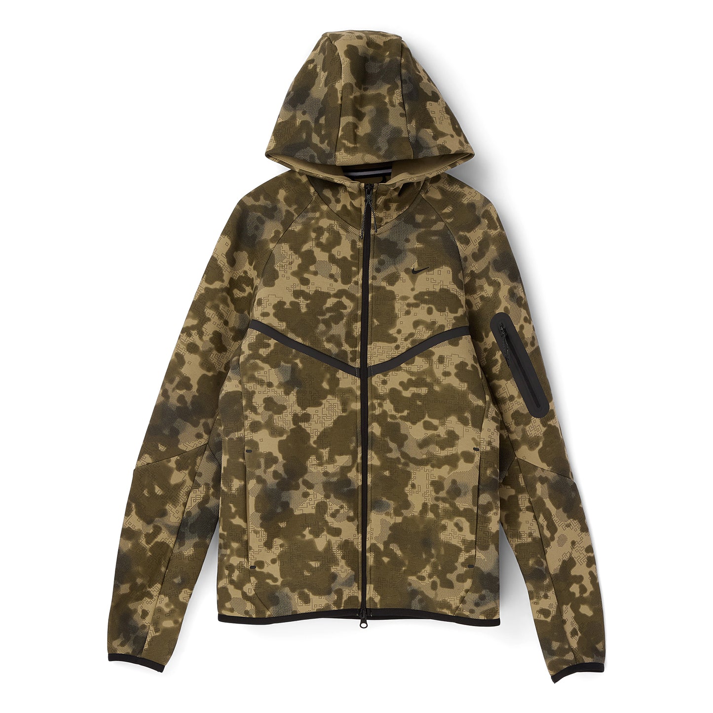 Nike Tech Full-Zip Fleece Windrunner Jacket (Neutral olive/Black)