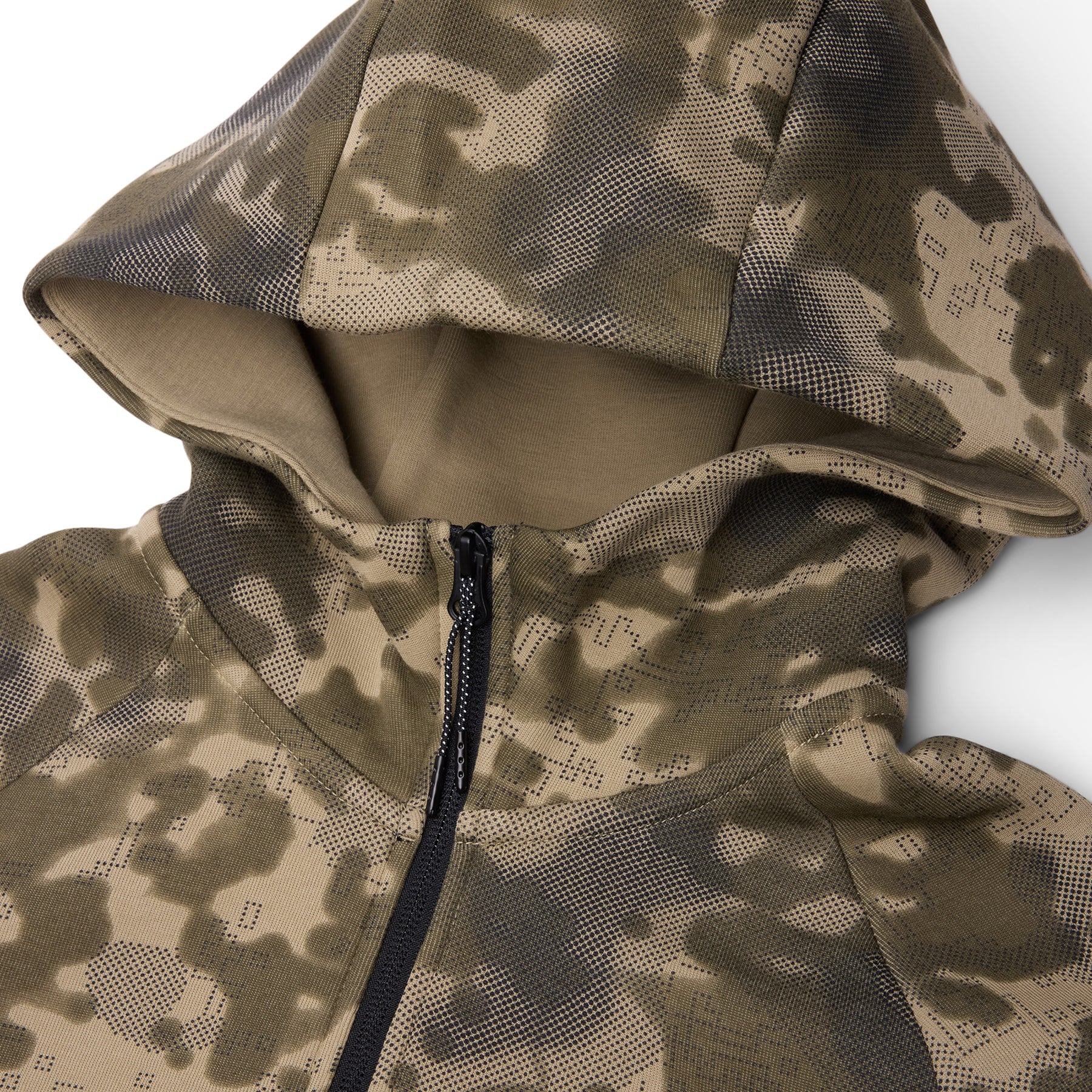 Nike Tech Full-Zip Fleece Windrunner Jacket (Neutral olive/Black