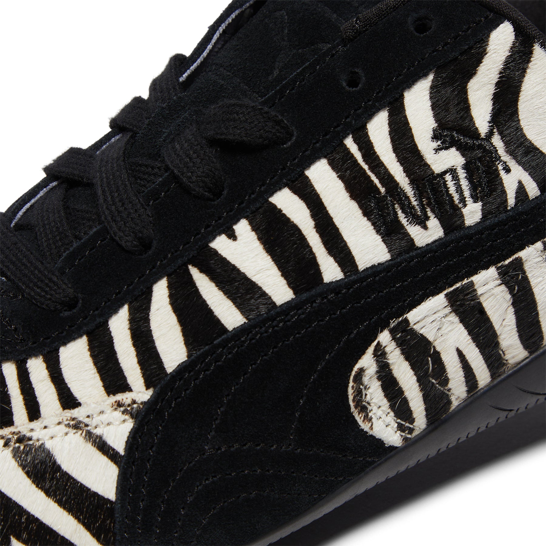 【PUMA】Women's Speedcat zebra print PUMA Speedcat Zebra Print Genuine Calf Hair Sneaker (Women