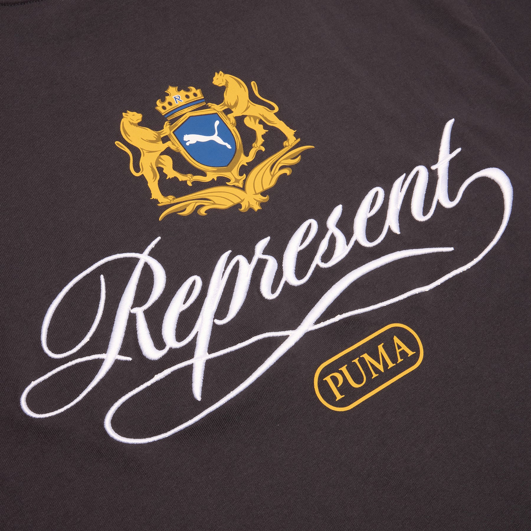 Puma x REPRESENT Graphic Tee (Gray) – CNCPTS