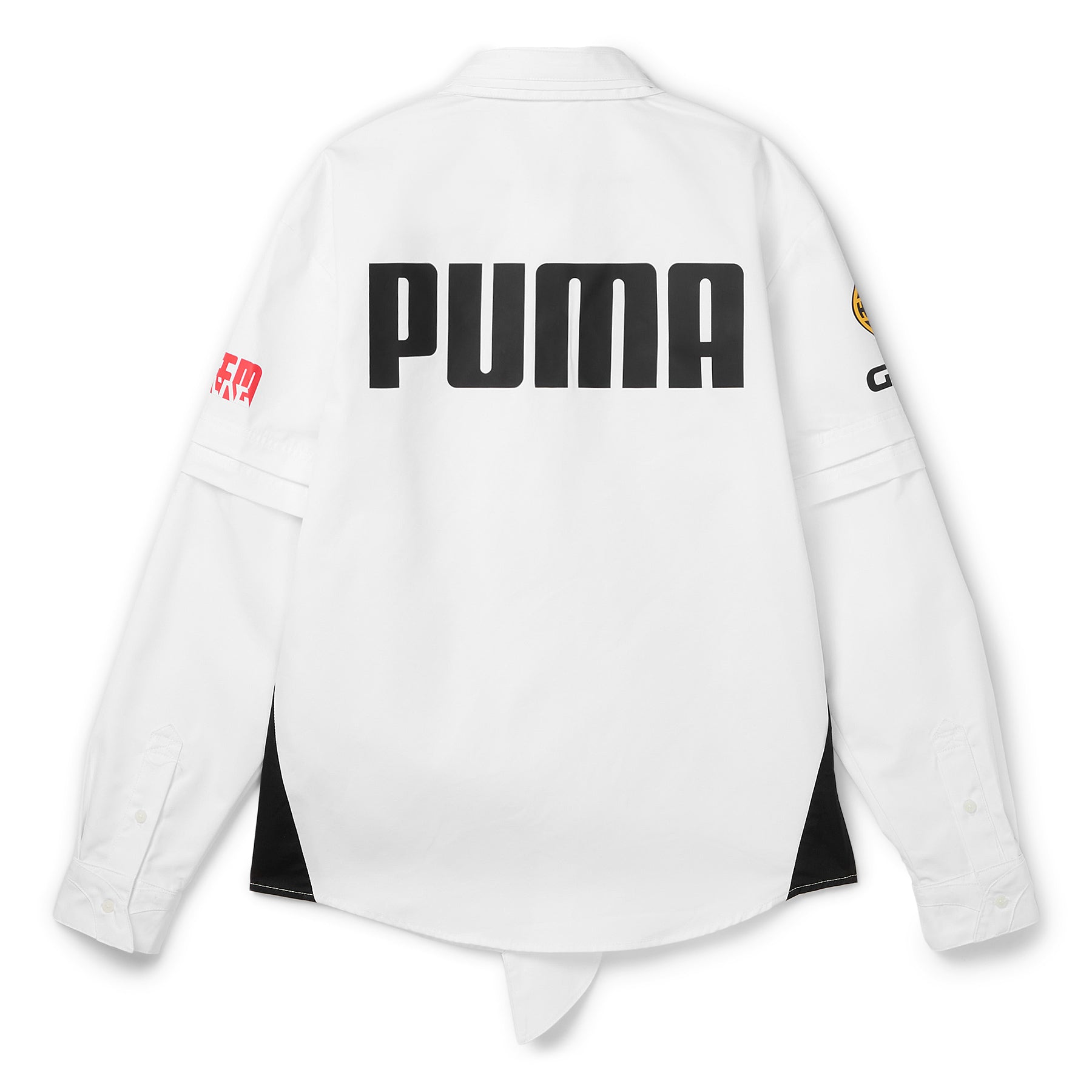 Puma x A$AP Rocky Layered Pit Crew Button Down Shirt (White)