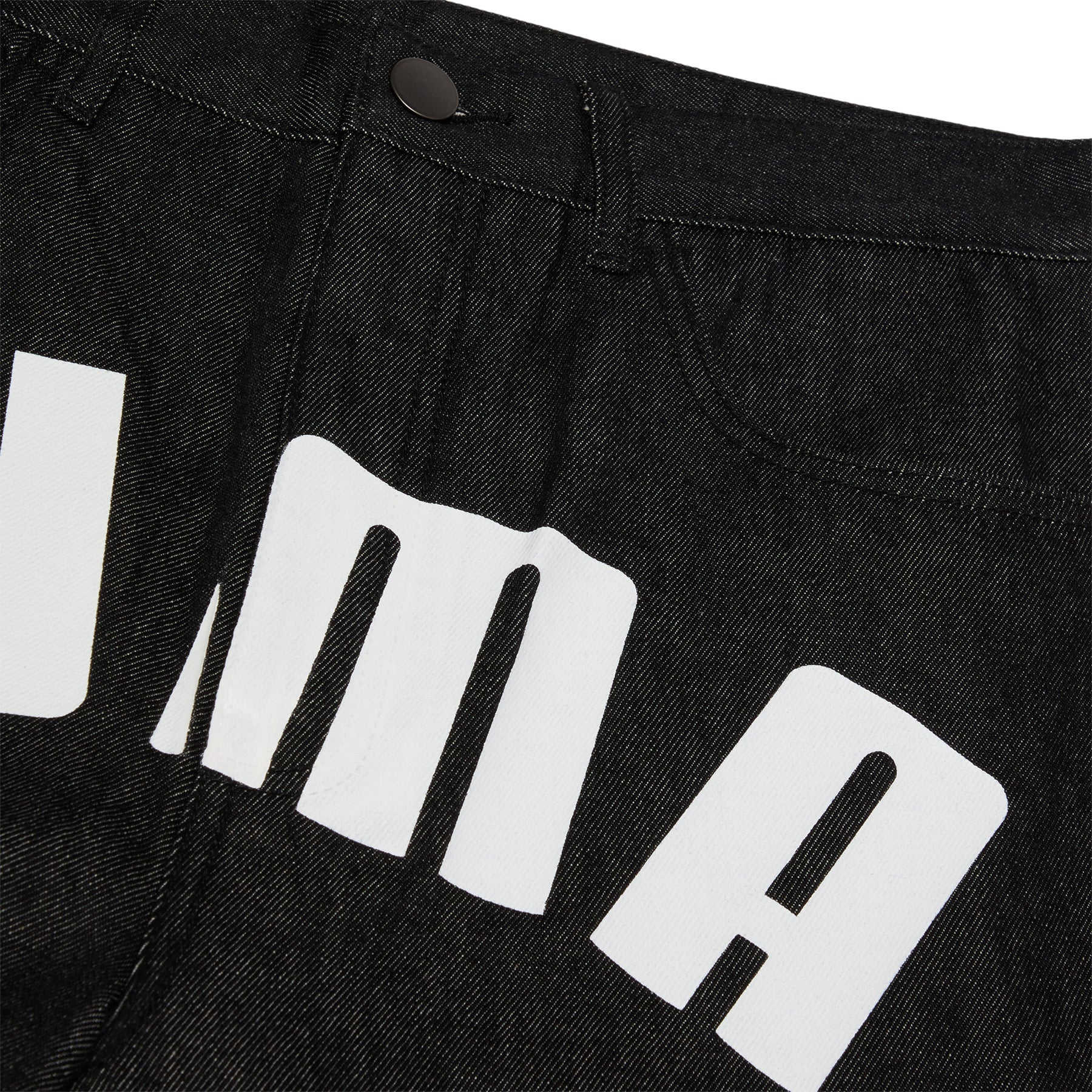 Puma x A$AP Rocky Printed Denim Pants (Black)