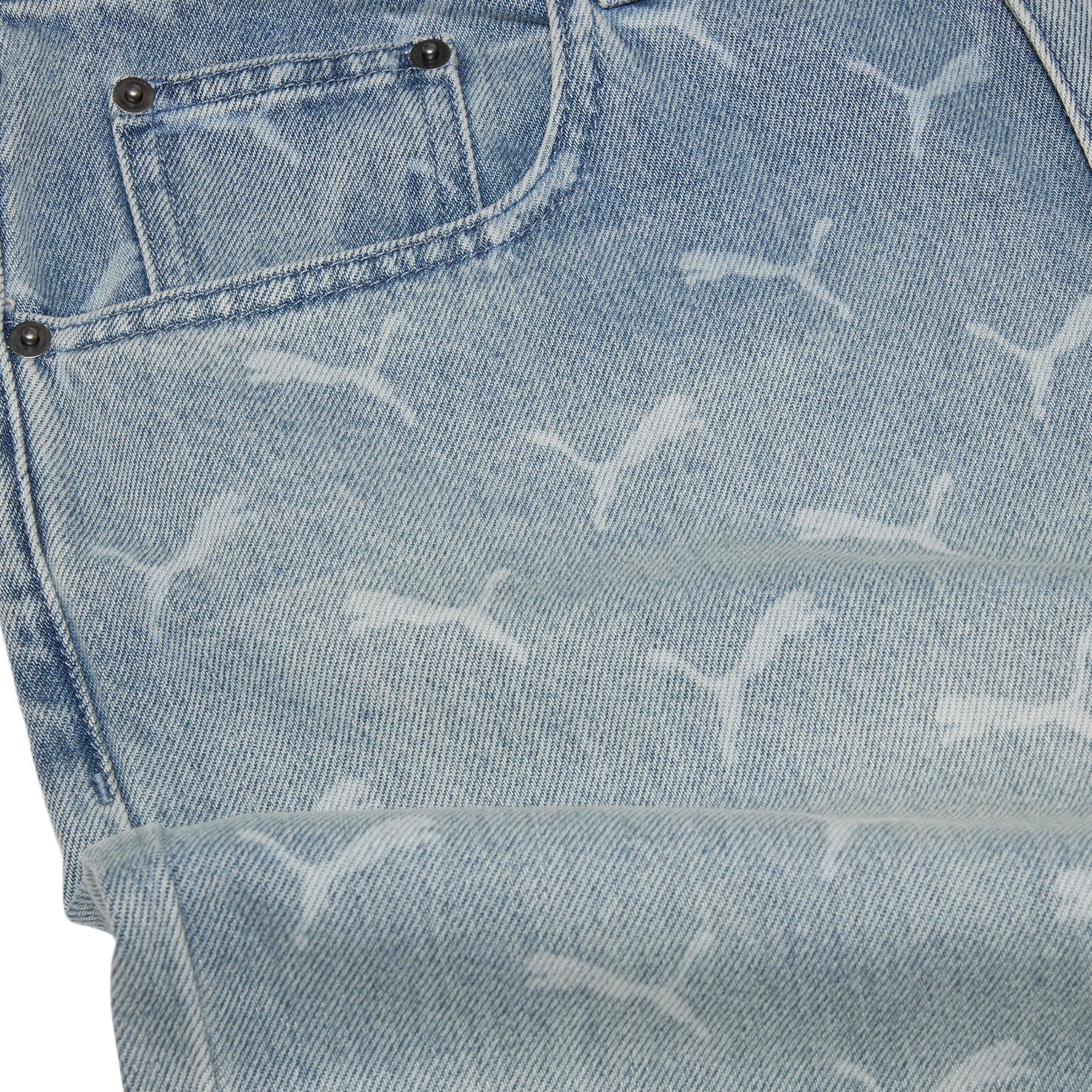 Puma x A$AP Rocky Laser Monogram Denim (Blue)