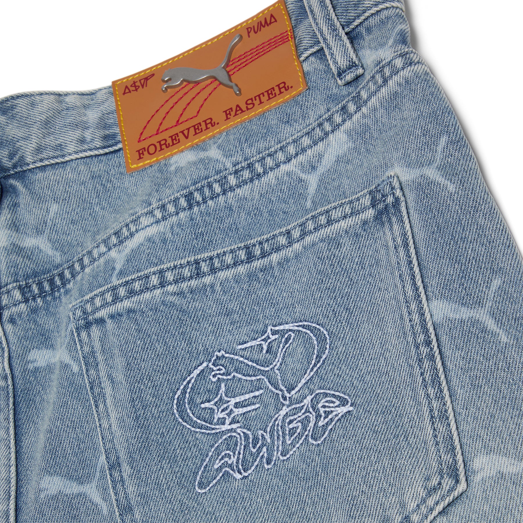 Puma x A$AP Rocky Laser Monogram Denim (Blue)