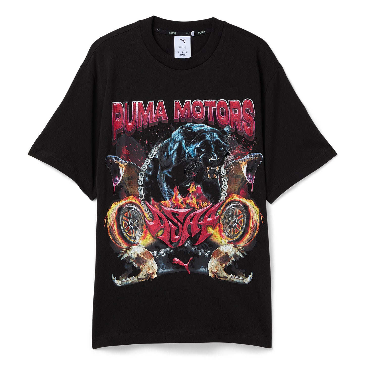 Puma x A$AP Rocky Motors Tee (Black)