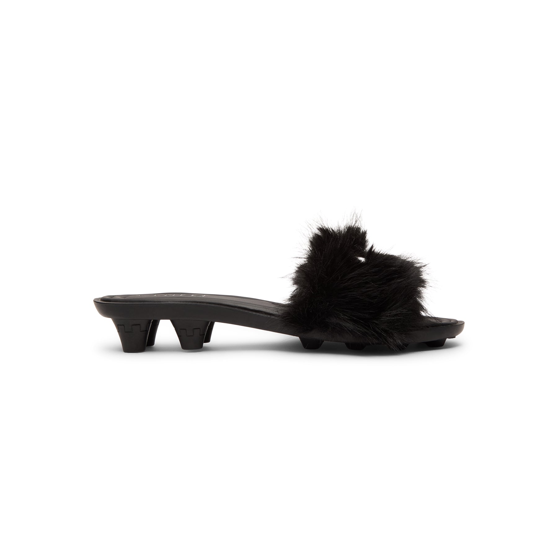 Puma x Fenty Chic Slide Fur (Black)