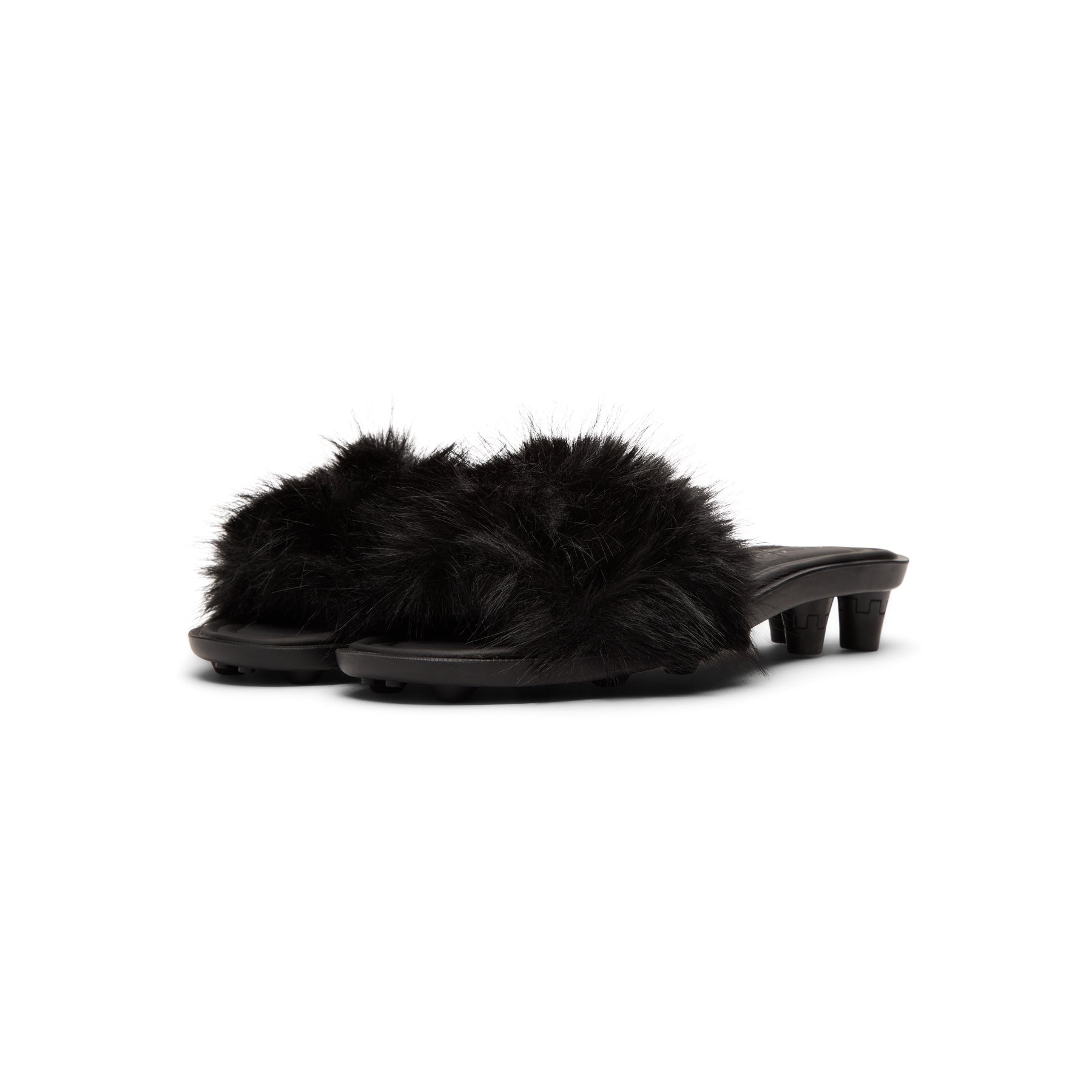 Puma x Fenty Chic Slide Fur (Black)