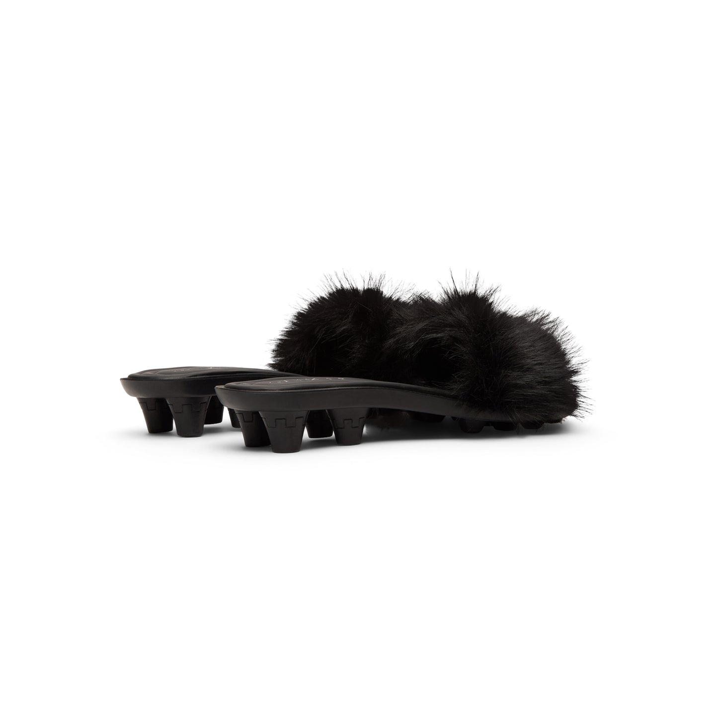 Puma x Fenty Chic Slide Fur (Black)