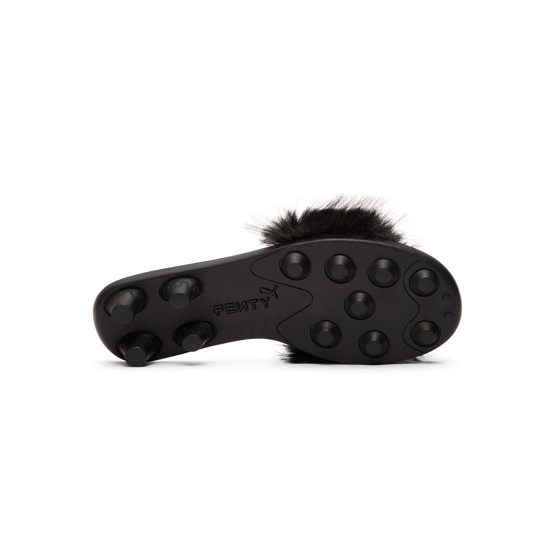Puma x Fenty Chic Slide Fur (Black)