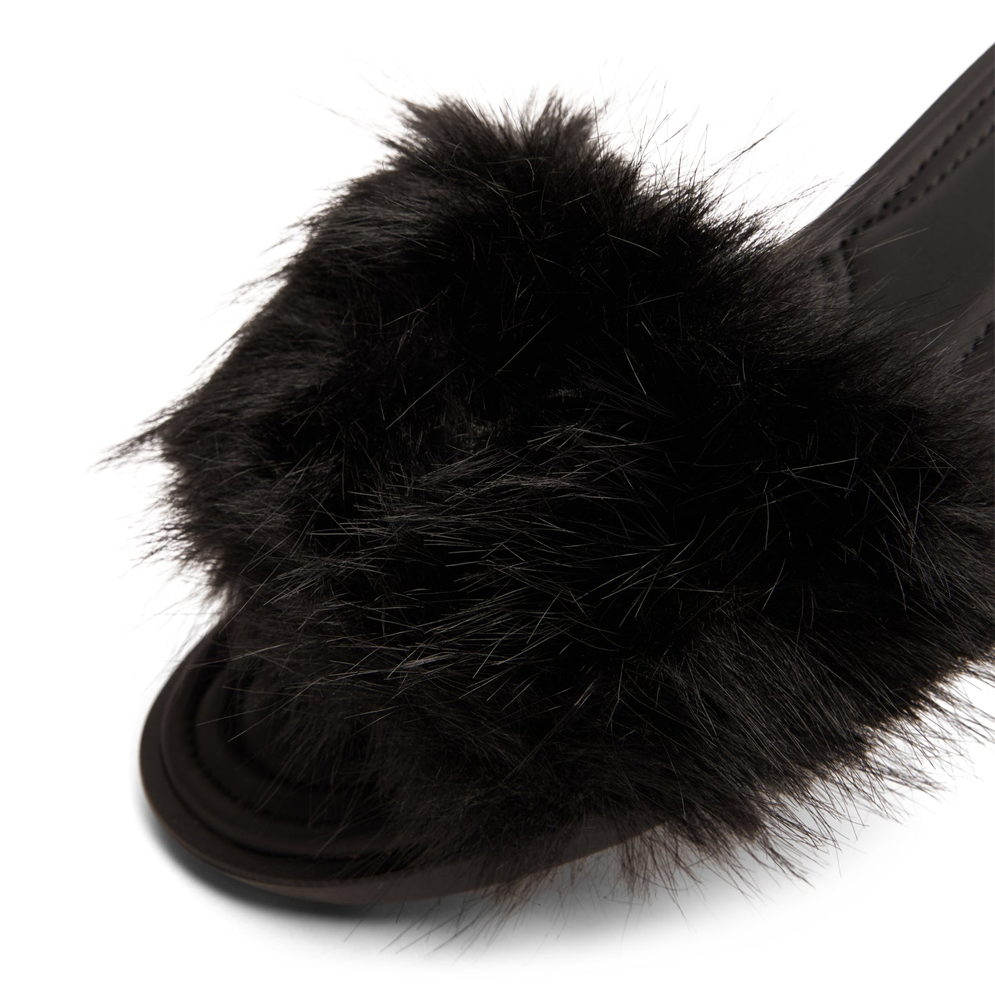 Puma x Fenty Chic Slide Fur (Black)
