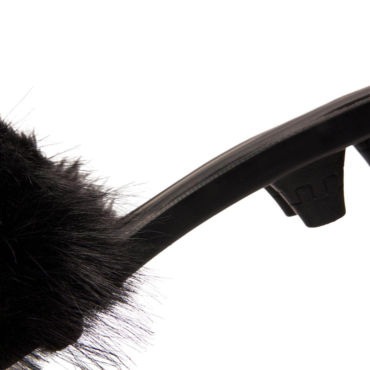 Puma x Fenty Chic Slide Fur (Black)