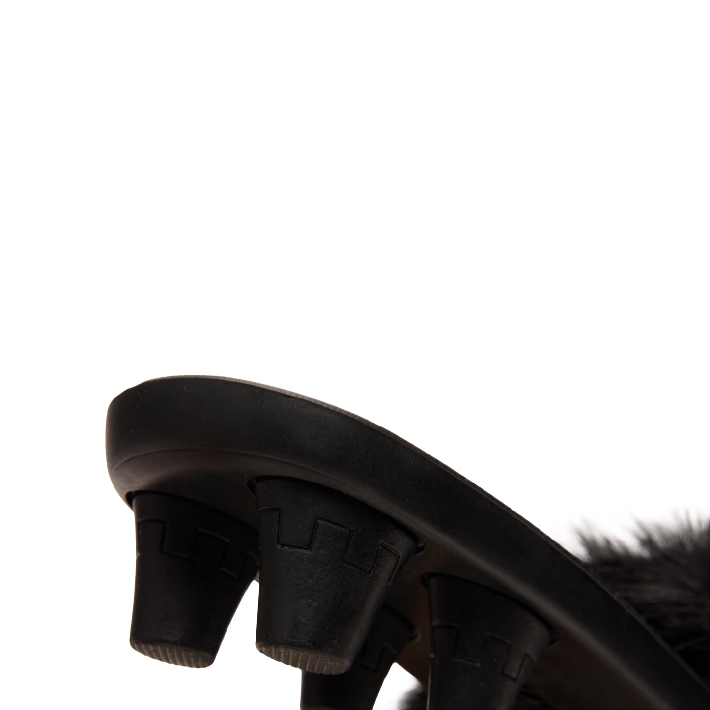 Puma x Fenty Chic Slide Fur (Black)