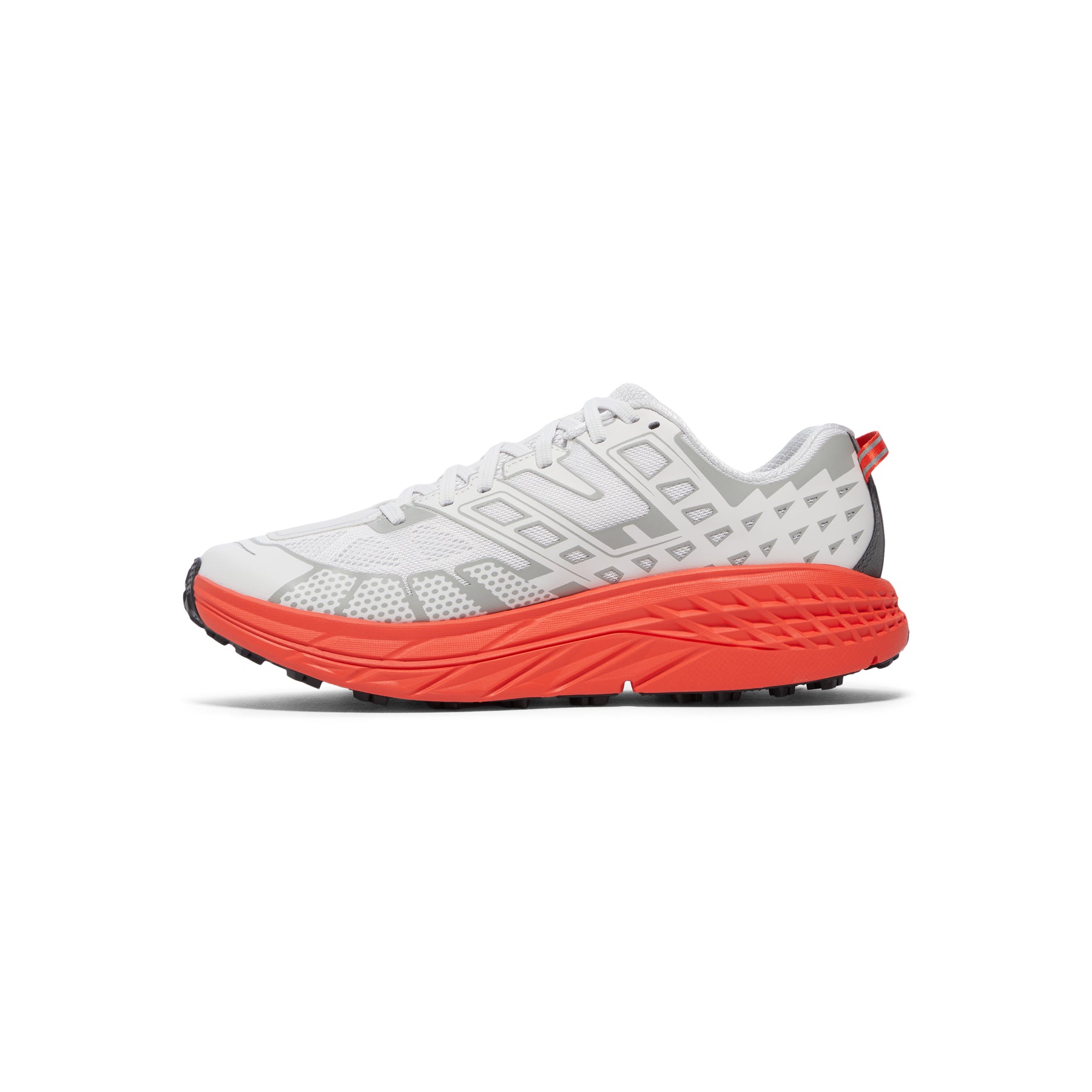 HOKA SpeedGoat 2 (White/Tomato)