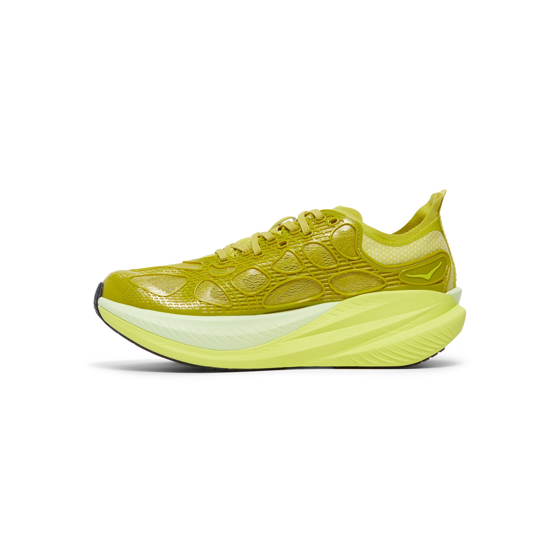 HOKA Mach X Caged (Pea Green/Hoka Citrus)