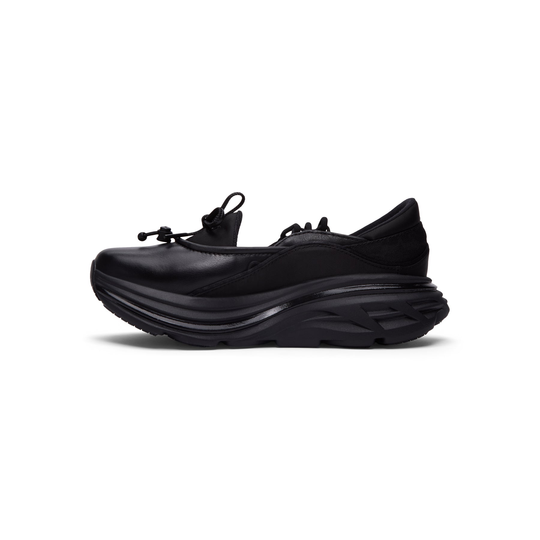 HOKA Bondi Mary Jane (Black/Black)