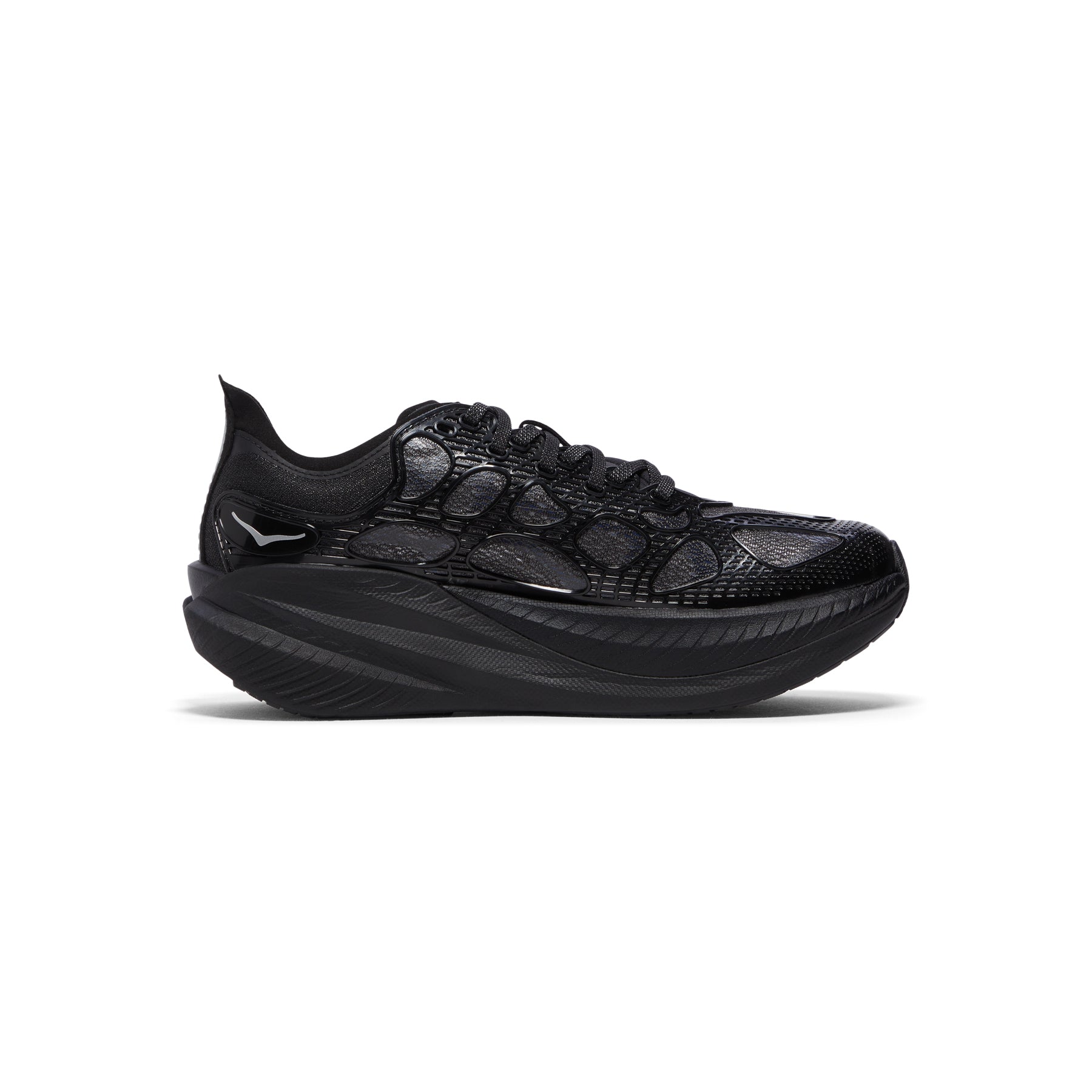 HOKA Mach X Caged (Black/Midnight blue)