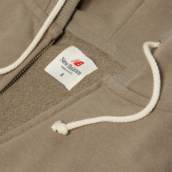 New Balance Made In USA Full Zip Hoodie (Dockside)